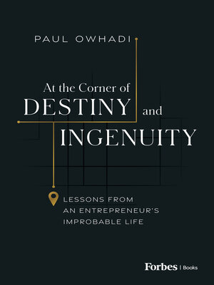 cover image of At the Corner of Destiny and Ingenuity
